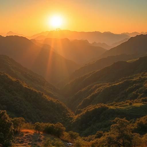 Uma paisagem deslumbrante das montanhas de Minas Gerais, capturada pela Foto Estüdio Luz do Sol